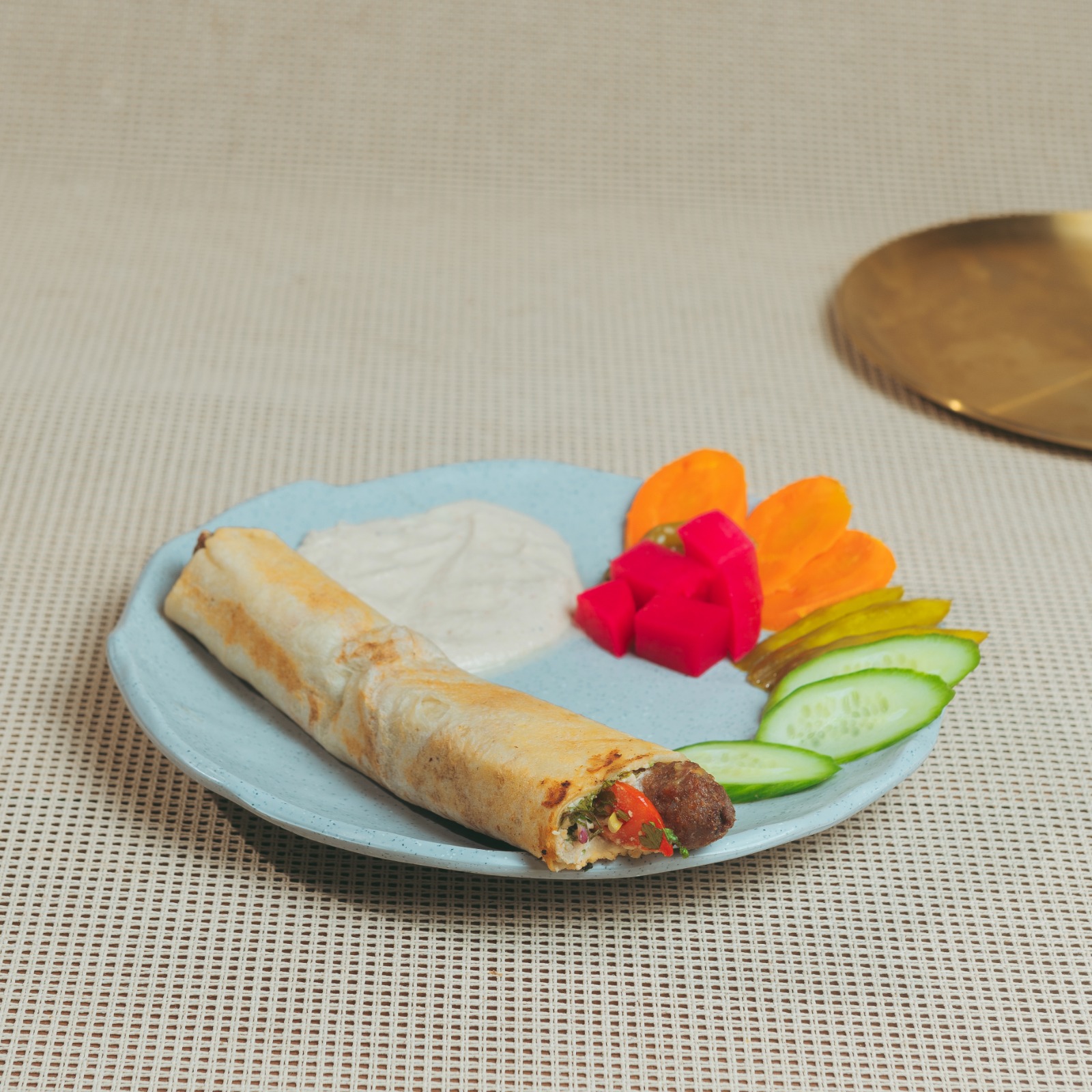 ساندوتش كفتة عالفحم