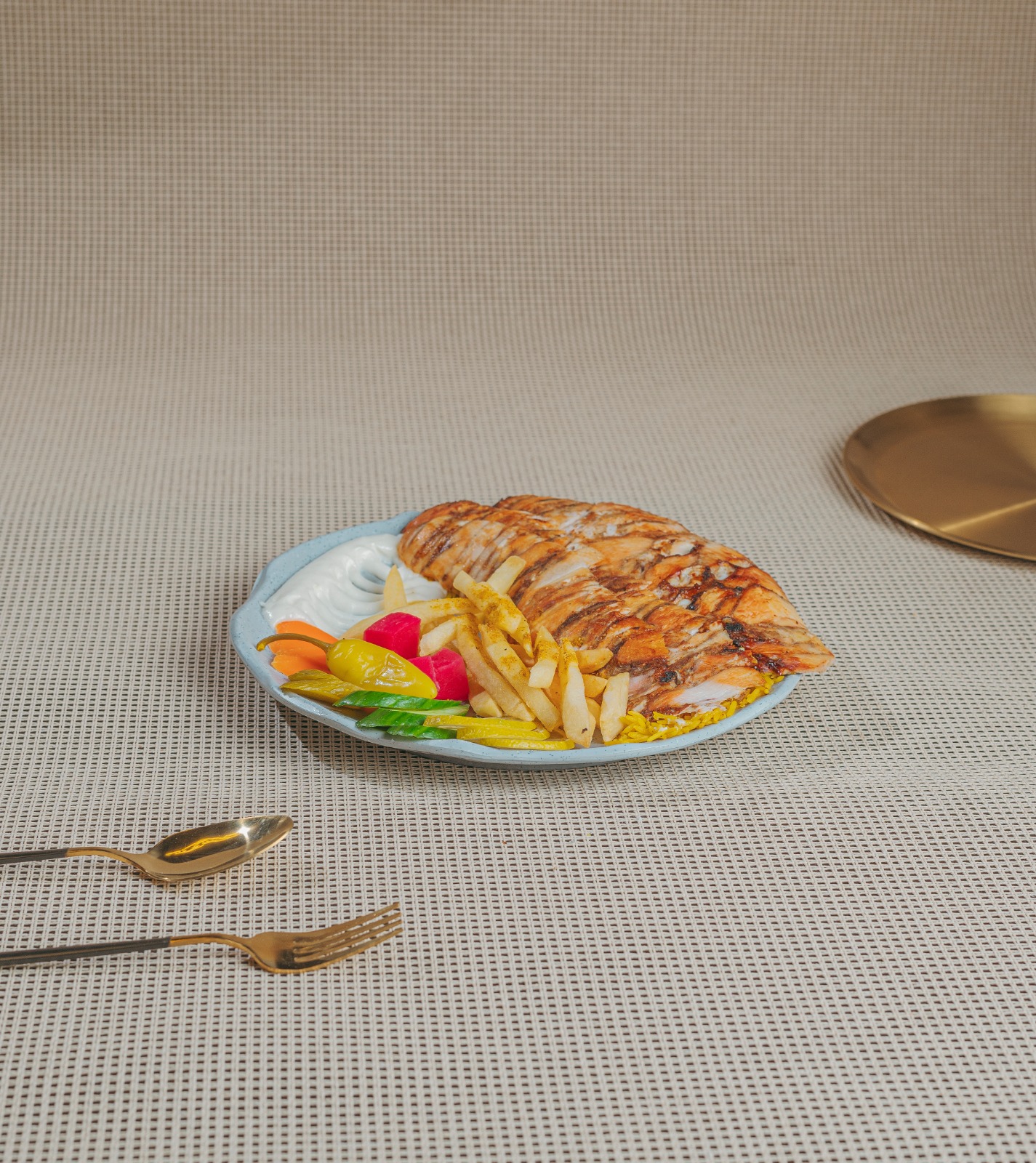 فتة شاورما فراخ